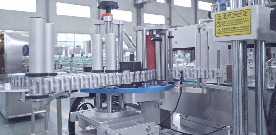 全自动不干胶贴标机